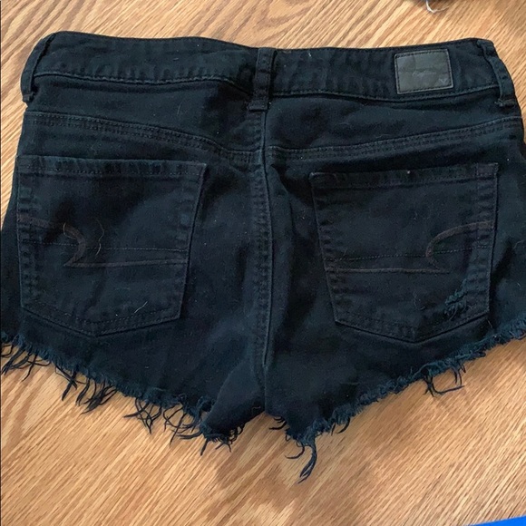 Black American Eagle short shorts! - Picture 3 of 3